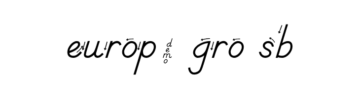 DmoDNPrintArrow  Free Fonts Download
