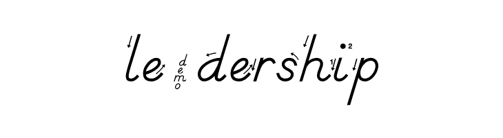 DmoDNPrintArrow  Free Fonts Download