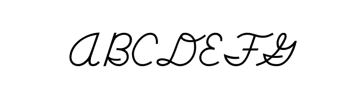 DmoDNCursive-Regular  Free Fonts Download
