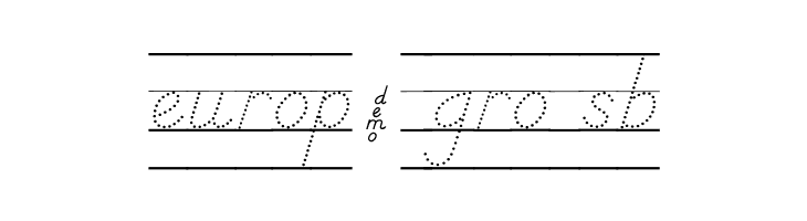 DmoDNPrintDotLine  Free Fonts Download