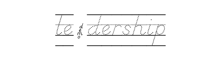 DmoDNPrintDotLine  Free Fonts Download