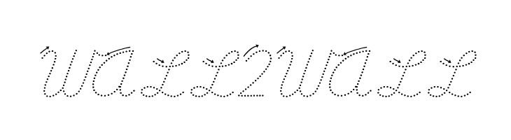 DmoDNCursiveArrowDot  Free Fonts Download