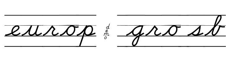 DmoDNCursiveLine  Free Fonts Download