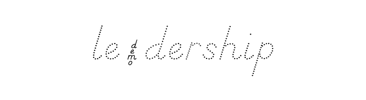 DmoDNPrintDot  Free Fonts Download