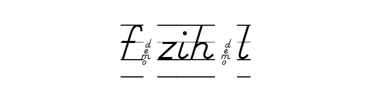 DmoDNPrintLine  Free Fonts Download