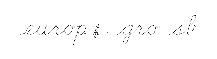 DmoDNConnectDot  Free Fonts Download