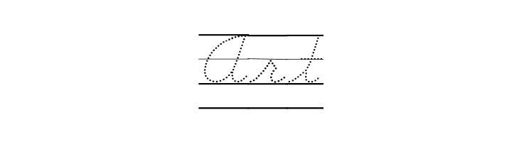 DmoDNCursiveDotLine  Free Fonts Download