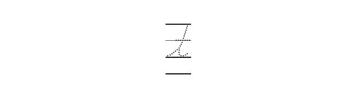 DmoDNCursiveDotLine  Free Fonts Download
