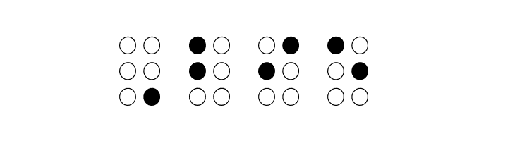 Braille Outline  Free Fonts Download