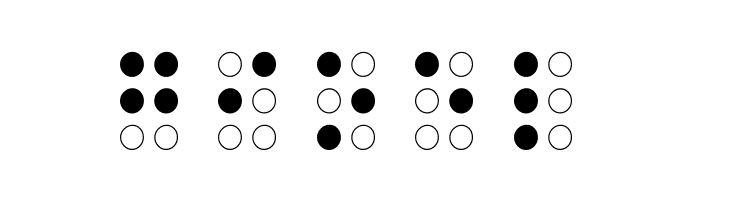 Braille Outline  Free Fonts Download
