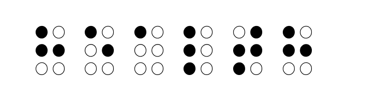 Braille Outline  Free Fonts Download