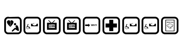 DEPRESSIVE ICONRegular  Free Fonts Download