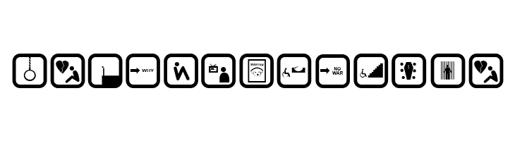 DEPRESSIVE ICONRegular  Free Fonts Download