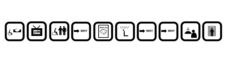 DEPRESSIVE ICONRegular  Free Fonts Download