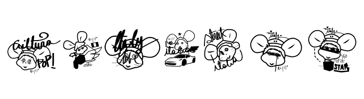 GIGIO ITALIA BIZARRE  Free Fonts Download