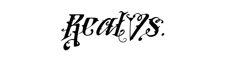 Vtks Lovers Italic  Free Fonts Download
