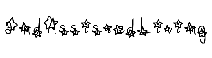 Speckled with Stars  Free Fonts Download