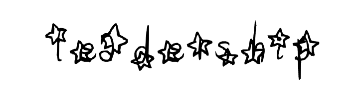 Speckled with Stars  Free Fonts Download