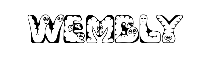 Wiggles  Free Fonts Download