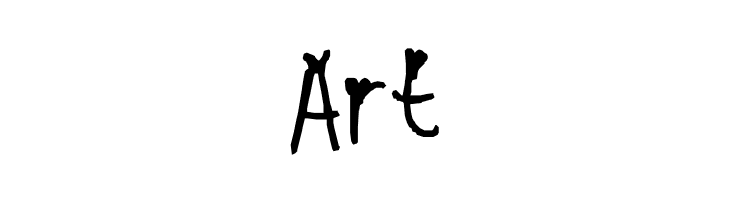1cara hearts  Free Fonts Download
