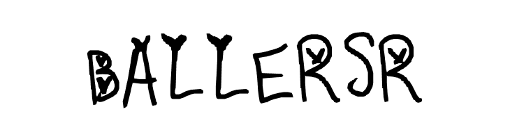 1cara hearts  Free Fonts Download