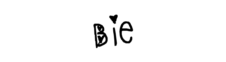 1cara hearts  Free Fonts Download
