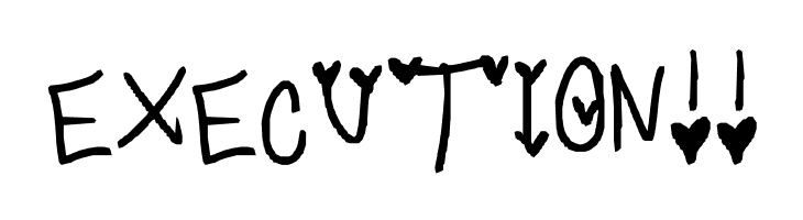 1cara hearts  Free Fonts Download