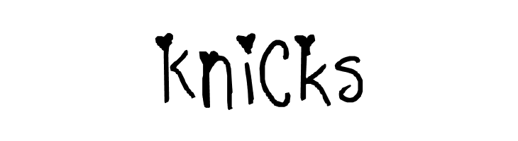 1cara hearts  Free Fonts Download