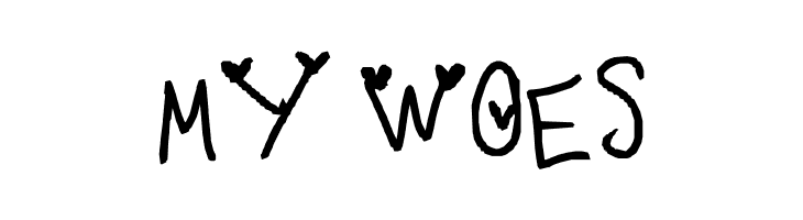 1cara hearts  Free Fonts Download