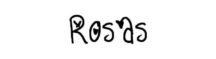 1cara hearts  Free Fonts Download