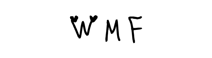 1cara hearts  Free Fonts Download