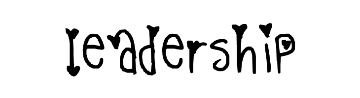 1cara hearts  Free Fonts Download