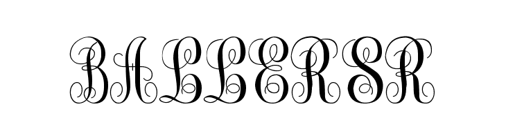 Monogram kk sc  Free Fonts Download