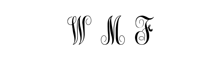 Monogram kk sc  Free Fonts Download