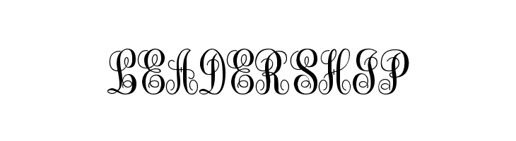 Monogram kk sc  Free Fonts Download