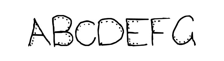 dotty spotty  Free Fonts Download