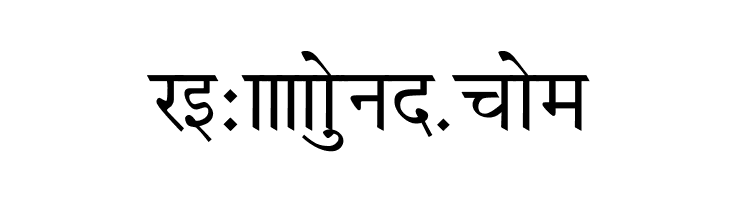 ArivNdr POMt  Free Fonts Download