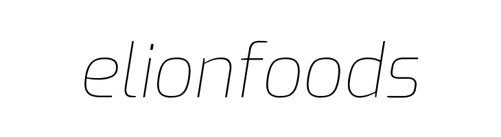 Exo Thin Italic  Free Fonts Download