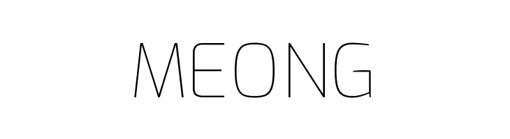Exo Thin  Free Fonts Download