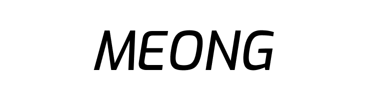 Exo Medium Italic  Free Fonts Download