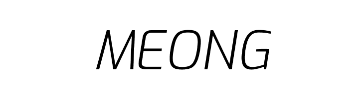 Exo Light Italic  Free Fonts Download