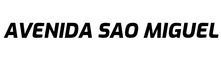 Exo ExtraBold Italic  Free Fonts Download