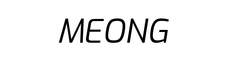 Exo Italic  Free Fonts Download