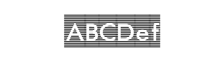 Barred Out  Free Fonts Download