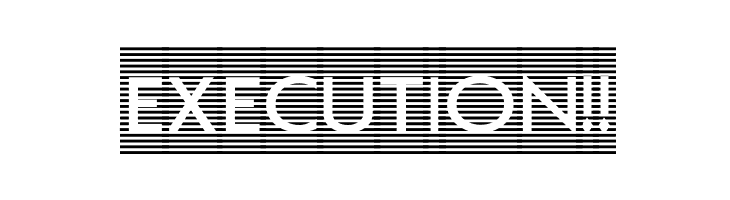 Barred Out  Free Fonts Download