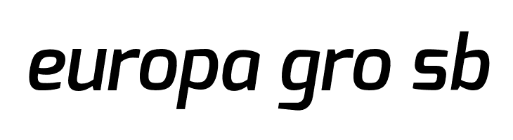 Exo DemiBold Italic  Free Fonts Download