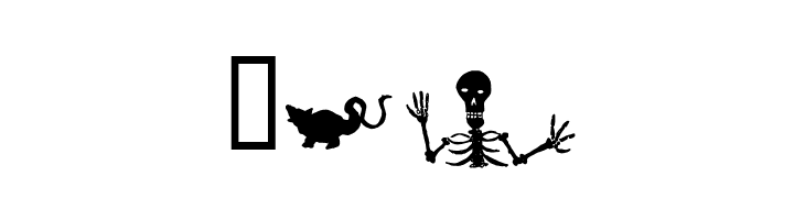 HollowWeenie Bats  Free Fonts Download