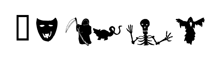 HollowWeenie Bats  Free Fonts Download