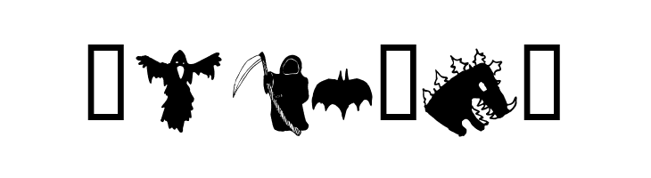 HollowWeenie Bats  Free Fonts Download