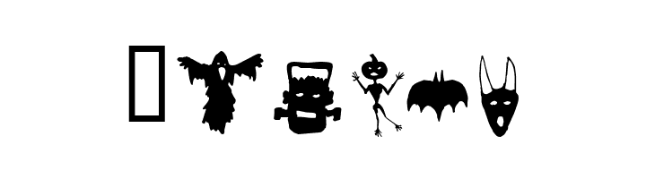 HollowWeenie Bats  Free Fonts Download